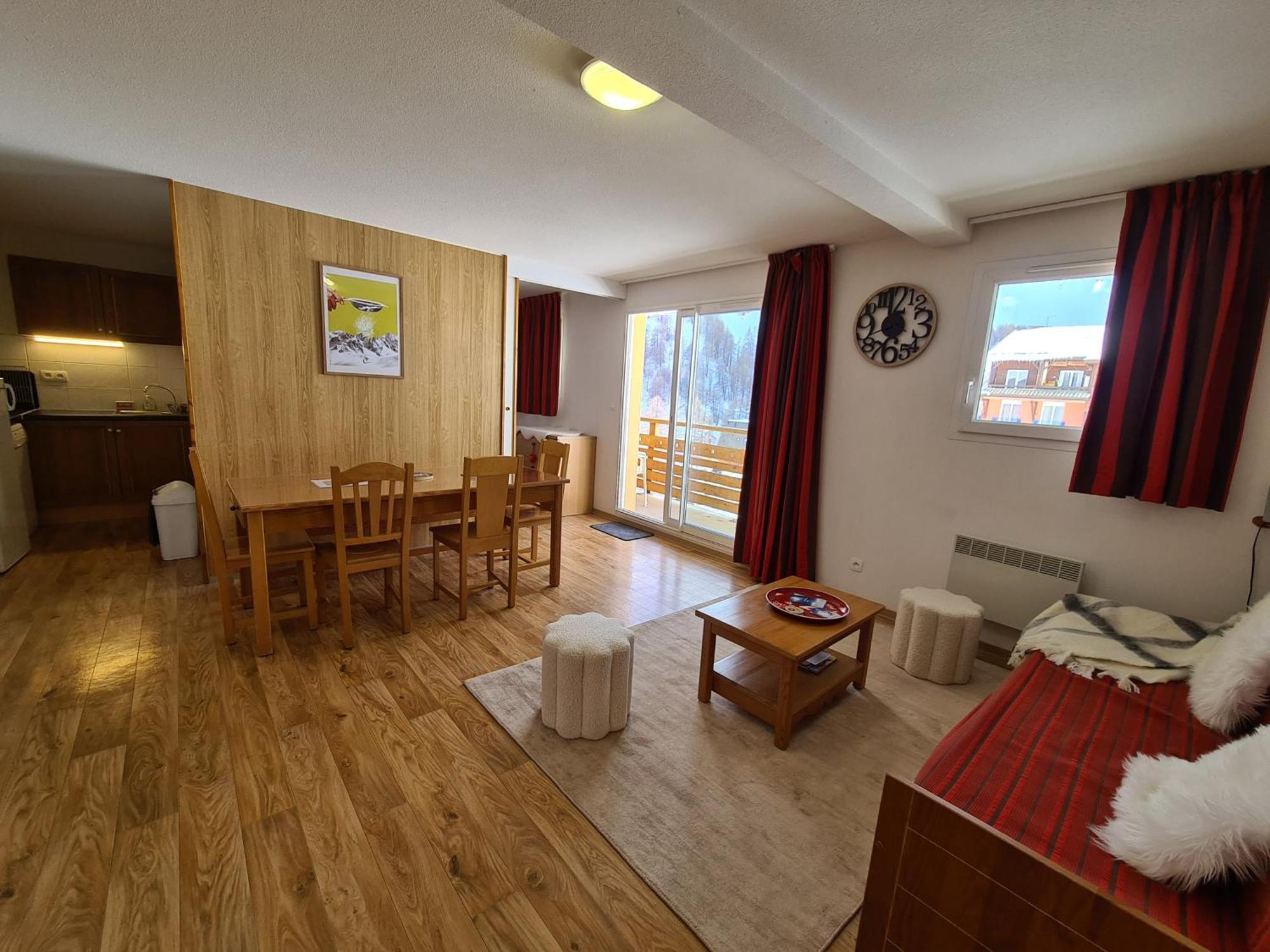 Grand Appartement Meuble La Foux D'Allos T3 6 A 8 Personnes Exterior foto